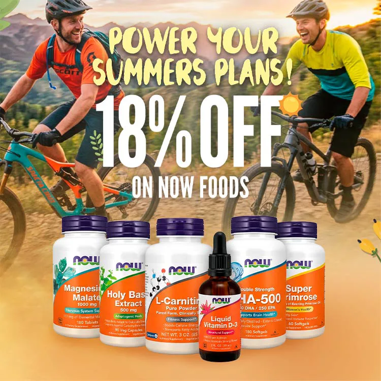 18% OFF on Now Foods