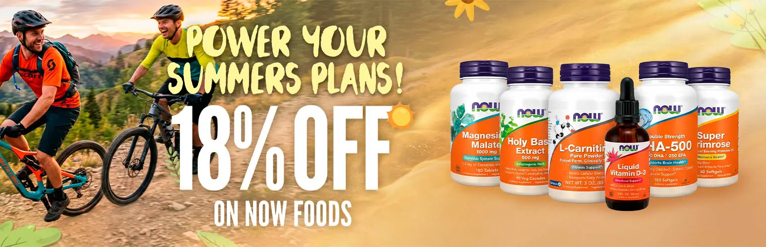 18% OFF on Now Foods