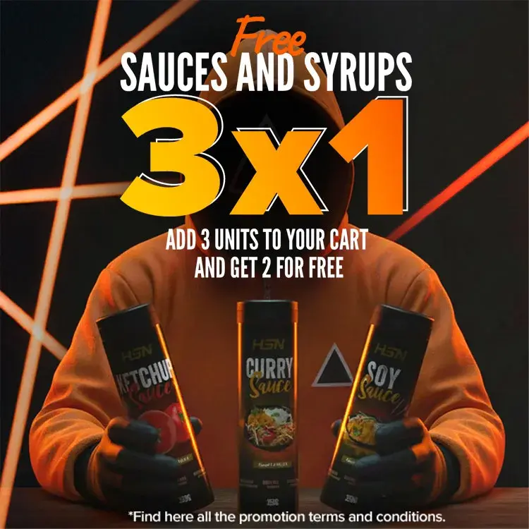 3x1 on Sauces and Syrups