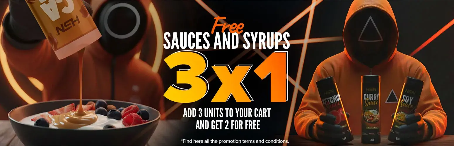3x1 on Sauces and Syrups