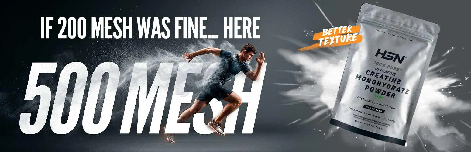 HSN Ultrafine Creatine Monohydrate Powder (500 mesh)