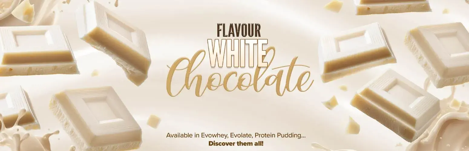 Taste our flavour White Chocolate