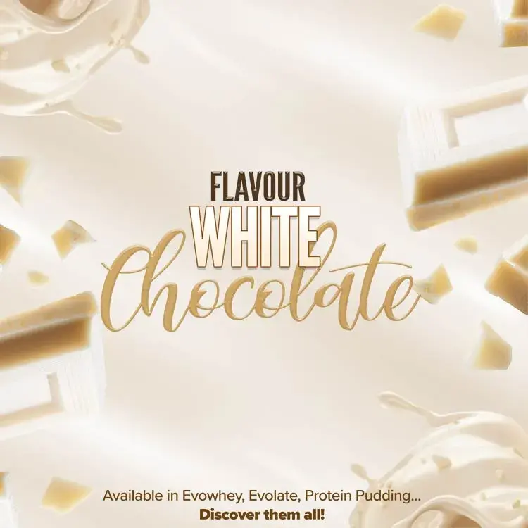 Taste our flavour White Chocolate