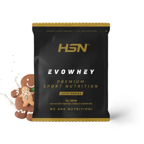 EVOWHEY PROTEIN SINGLE SERVING 30g GINGERBREAD MAN