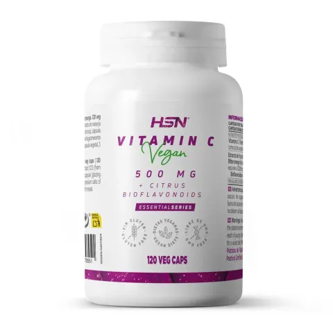 VITAMIN C 500mg + CITRUS BIOFLAVONOIDS - 120 veg caps