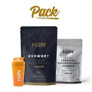 PACK - EVOWHEY + CREATINE (WITH SHAKER) PACK - EVOWHEY + CREATINE (WITH SHAKER)