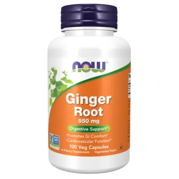 GINGER ROOT 550mg - 100 veg caps