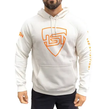 HSN HOODED SWEATSHIRT WHITE - XXXL HSN HOODED SWEATSHIRT WHITE - XXXL