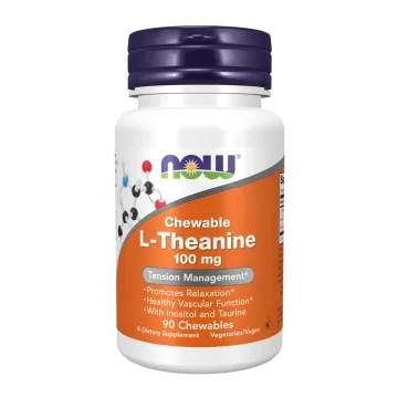 L-THEANINE 100mg - 90 chewable tablets L-THEANINE 100mg - 90 chewable tablets