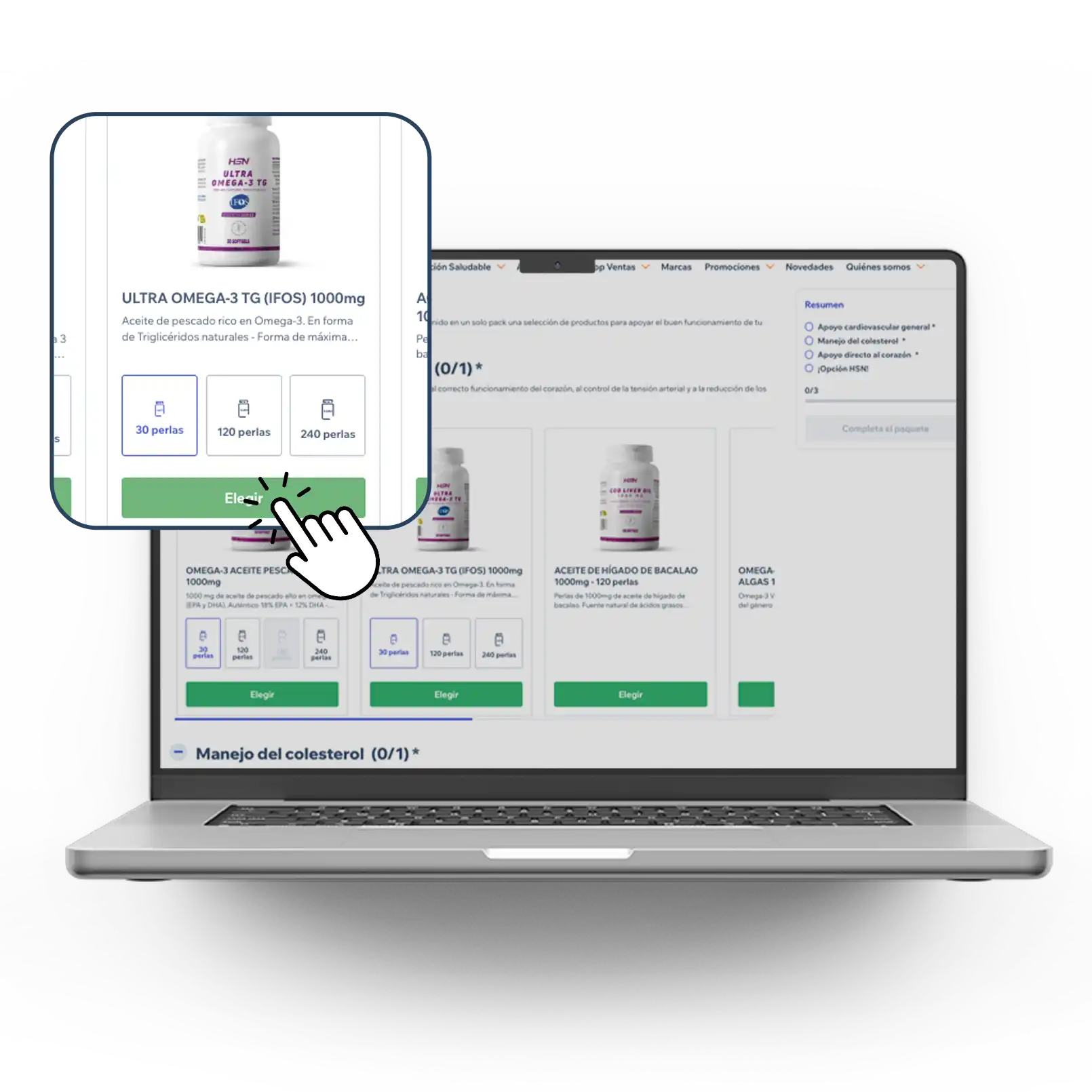 Step 2: make and buy your pack