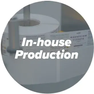 In house production In house production